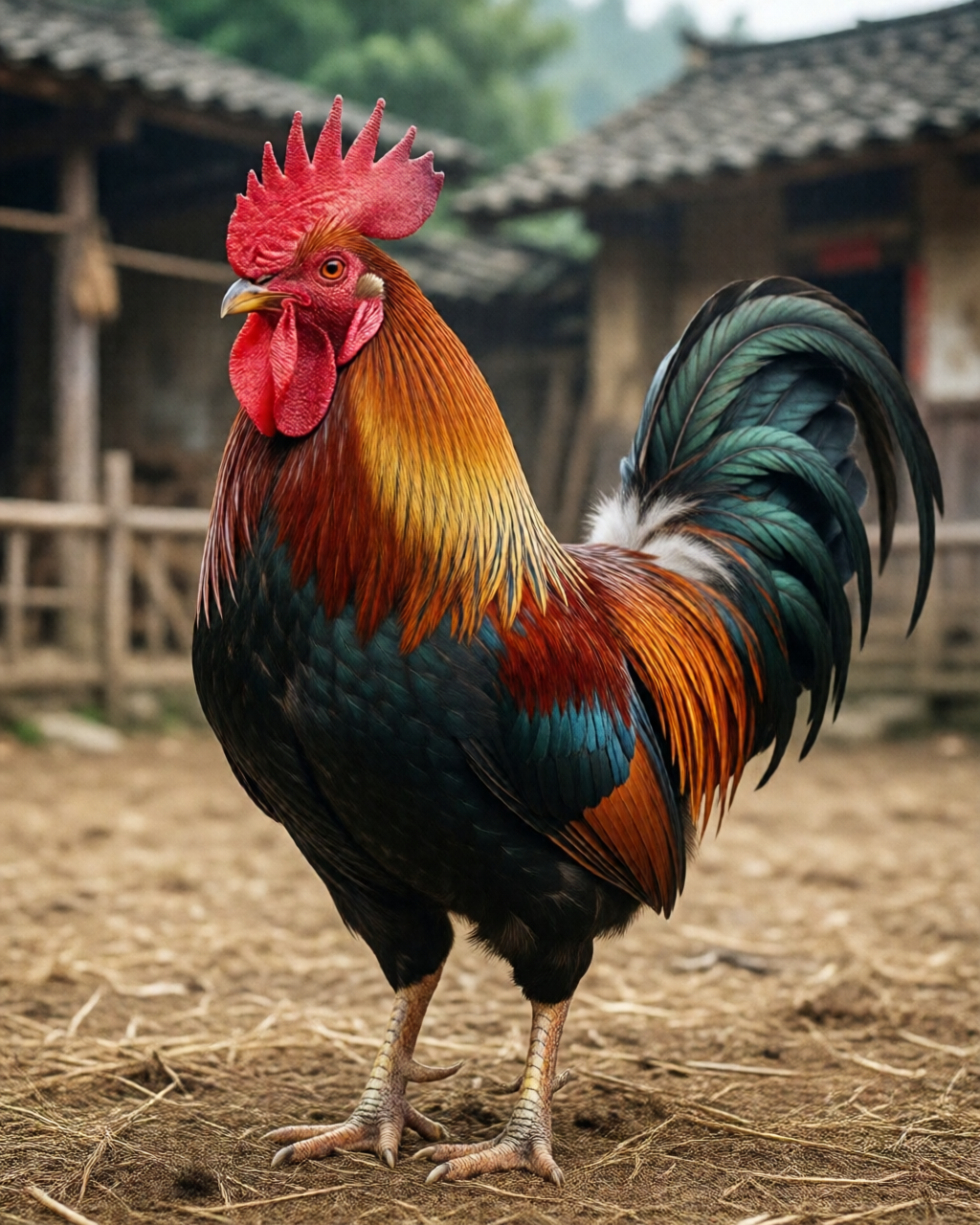 Gamefowl scene — Người Hâm Mộ Đá Gà