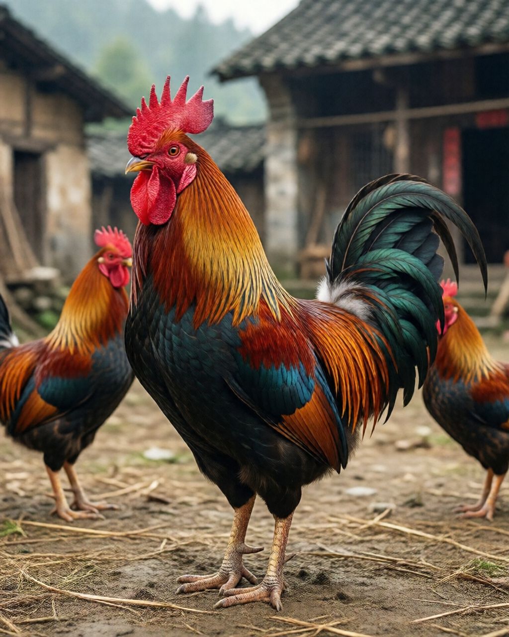 Gamefowl scene — Hướng Dẫn Đá Gà