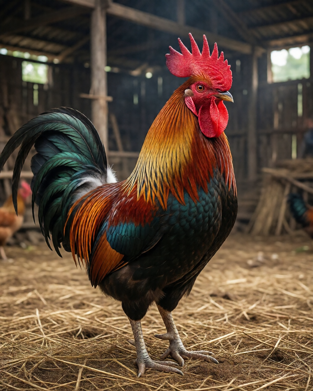 Gamefowl scene — Trường Đá Gà