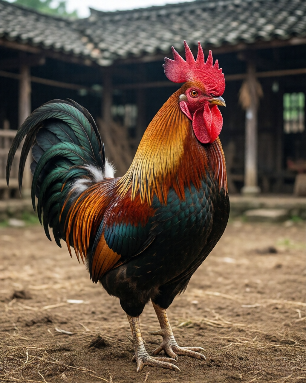 Gamefowl scene — Hướng Dẫn Đá Gà