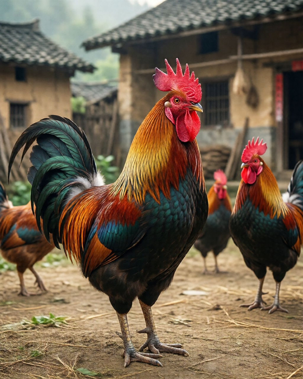 Gamefowl scene — Người Hâm Mộ Đá Gà