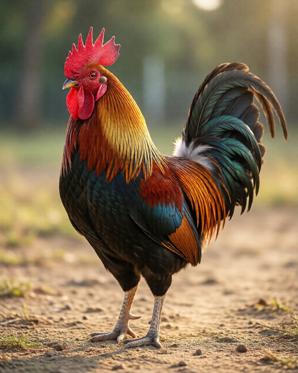 Gamefowl scene — Trường Đá Gà