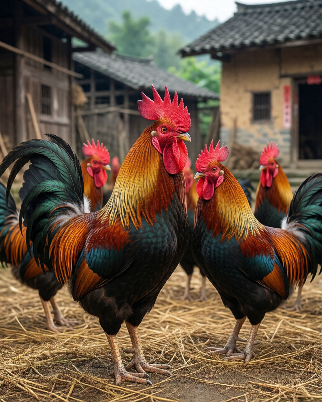 Gamefowl scene — Cộng Đồng Đá Gà
