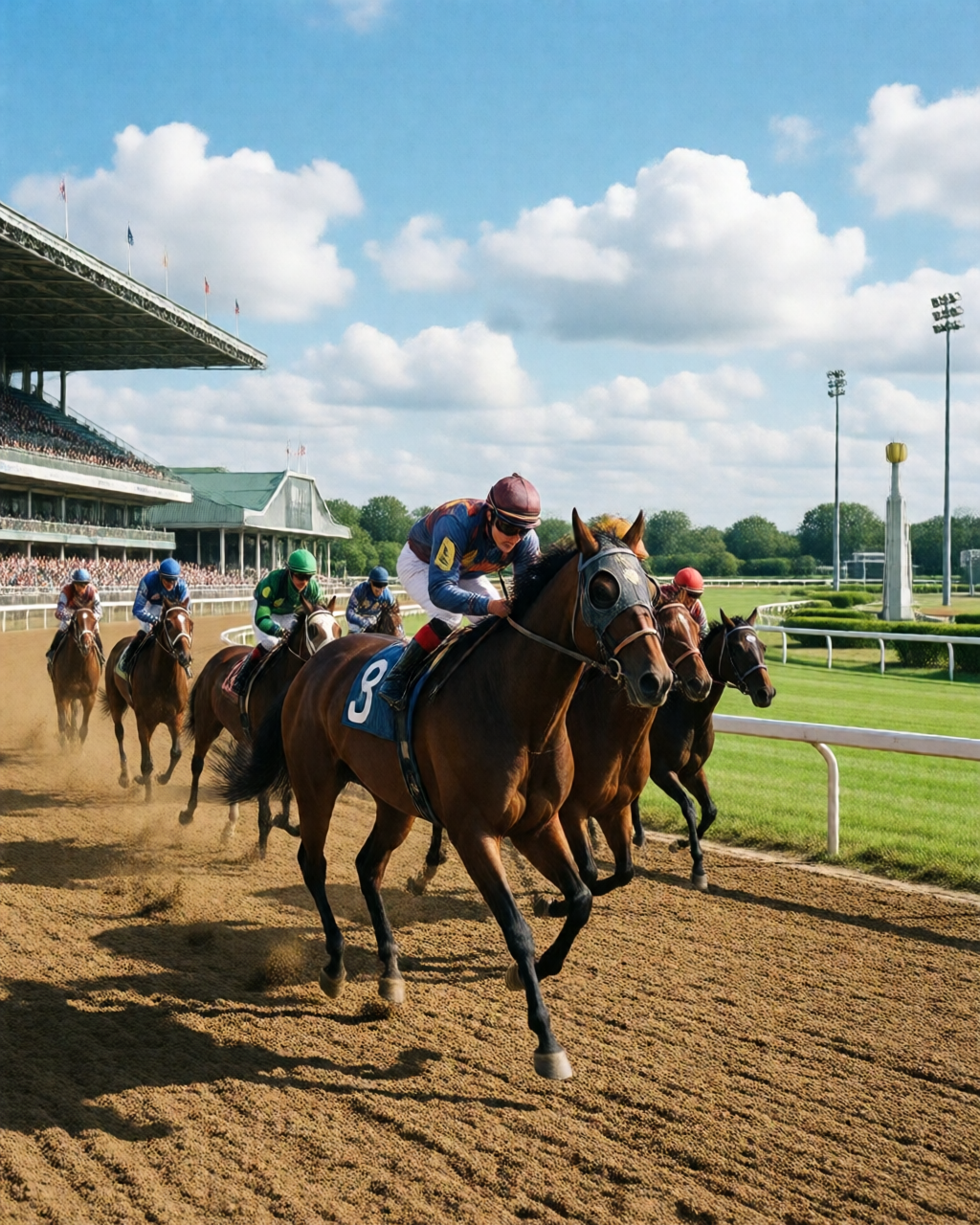 Horse racing scene — 練馬師筆記