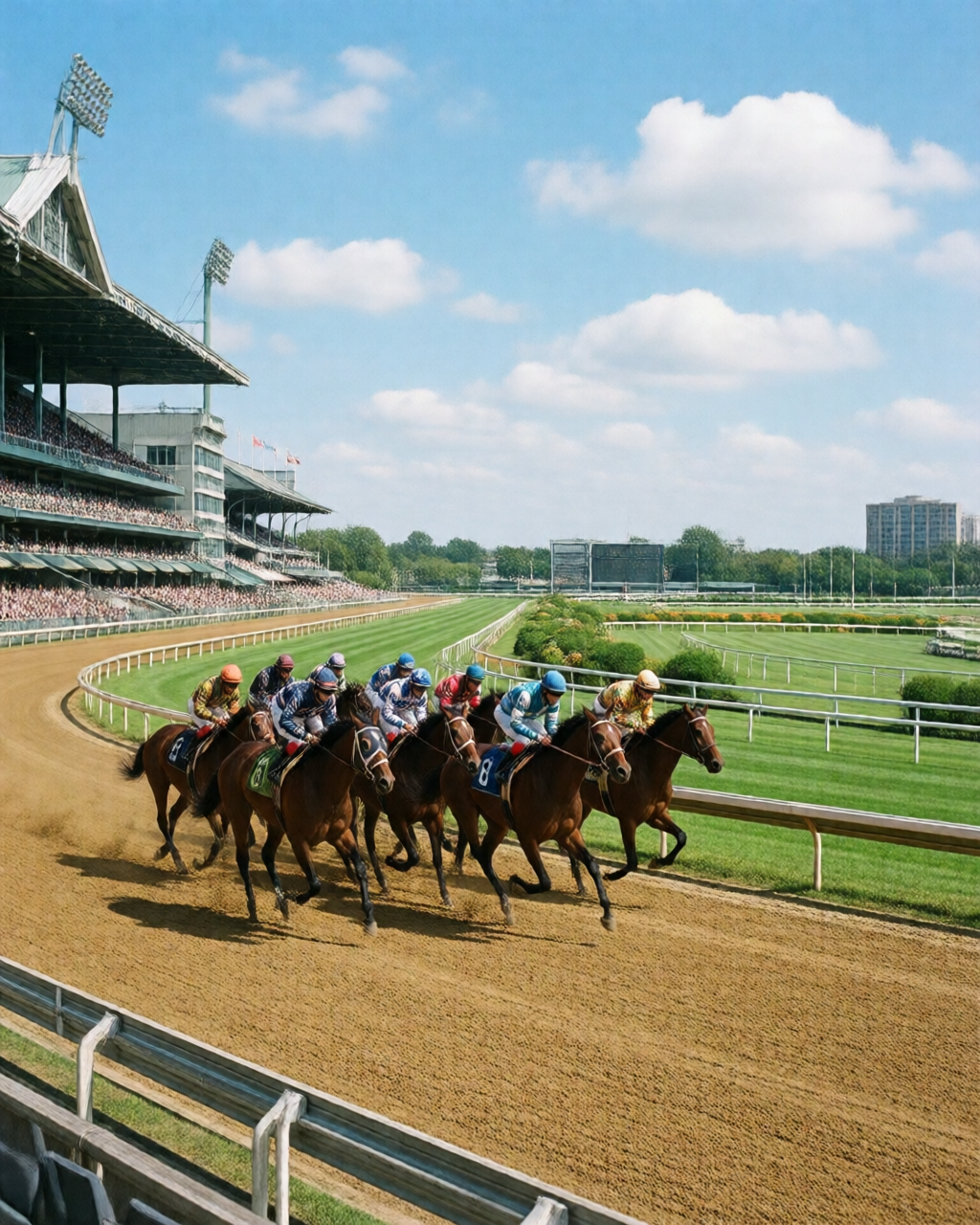 Horse racing scene — 練馬師筆記