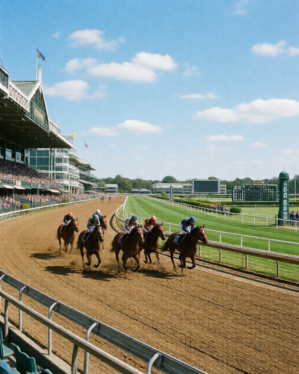 Horse racing scene — 賽事直擊