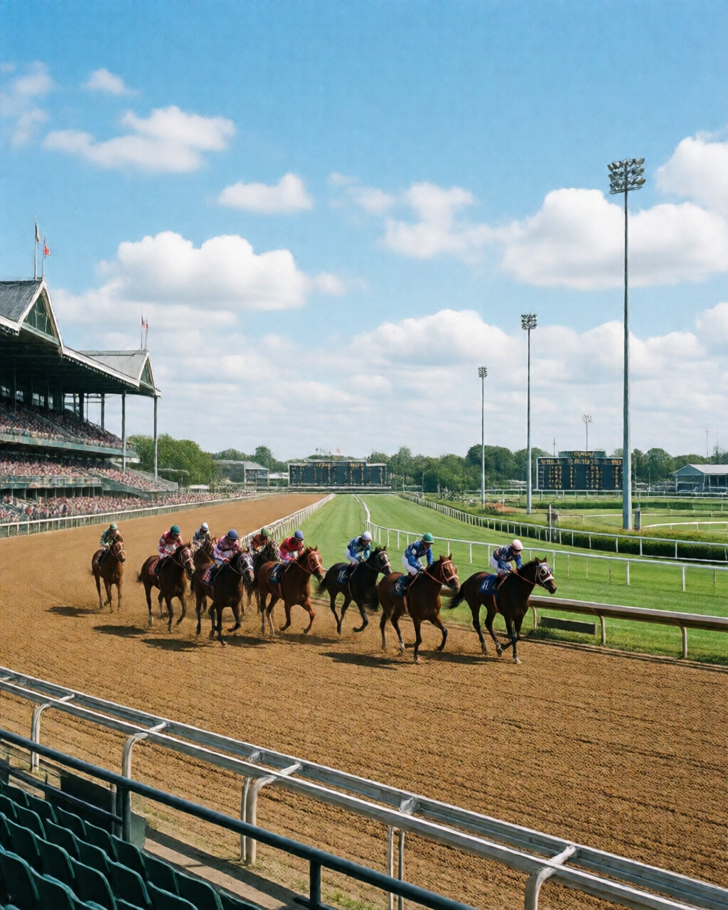 Horse racing scene — 賽事直擊