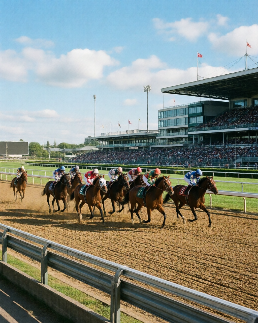 Horse racing scene — 練馬師筆記