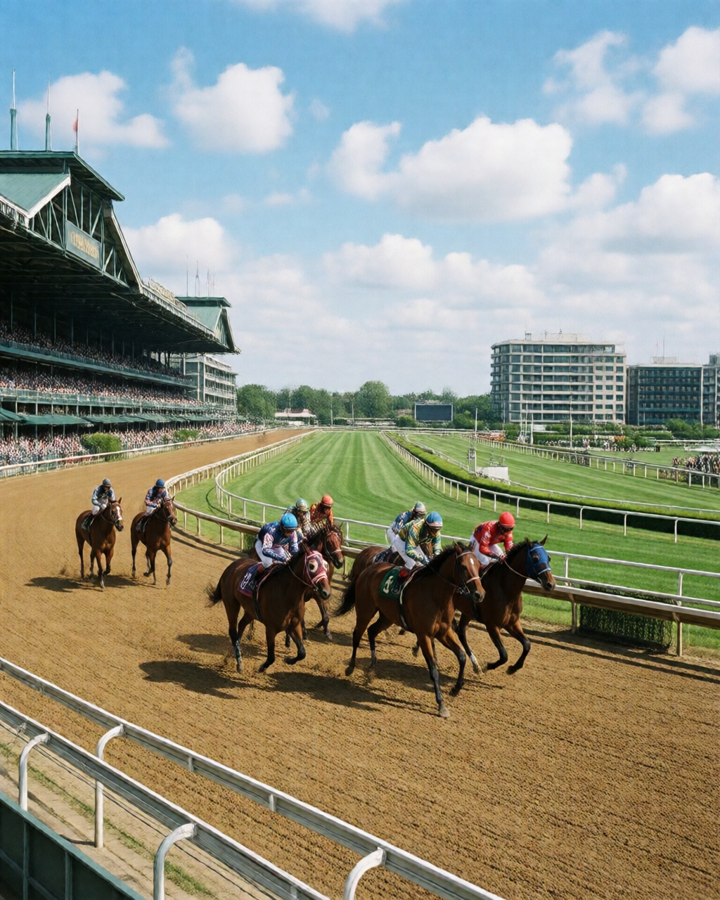 Horse racing scene — 賽事直擊