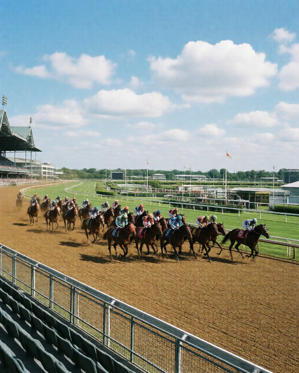 Horse racing scene — 馬場觀察站