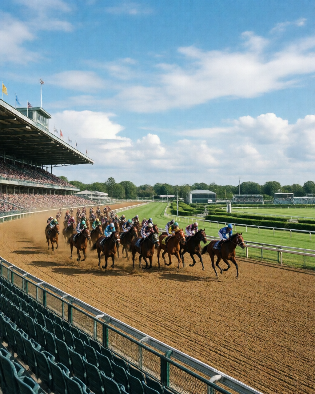 Horse racing scene — 練馬師筆記