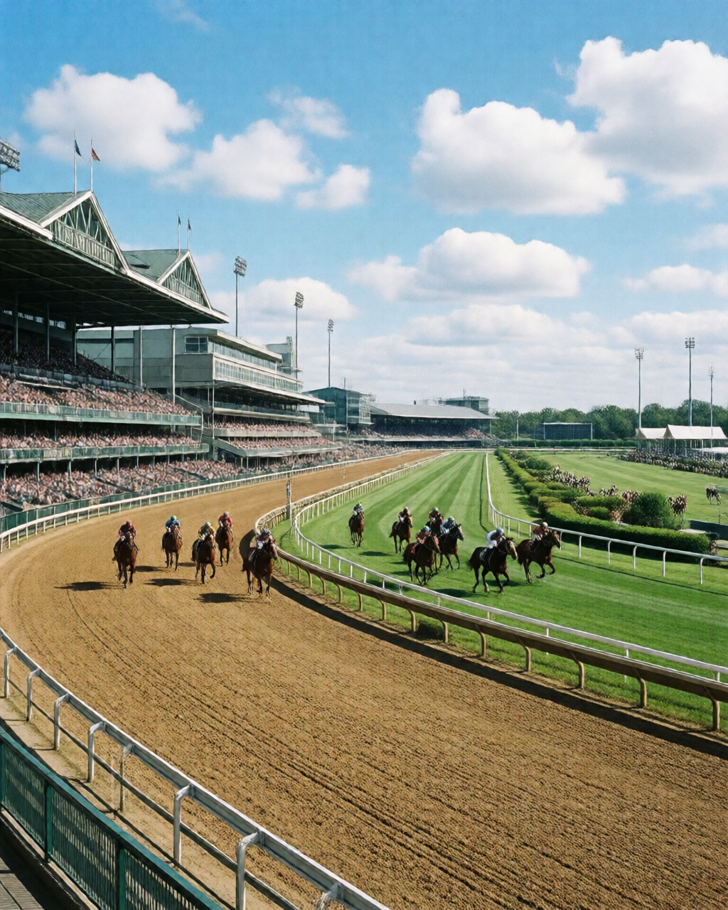 Horse racing scene — 賽事直擊