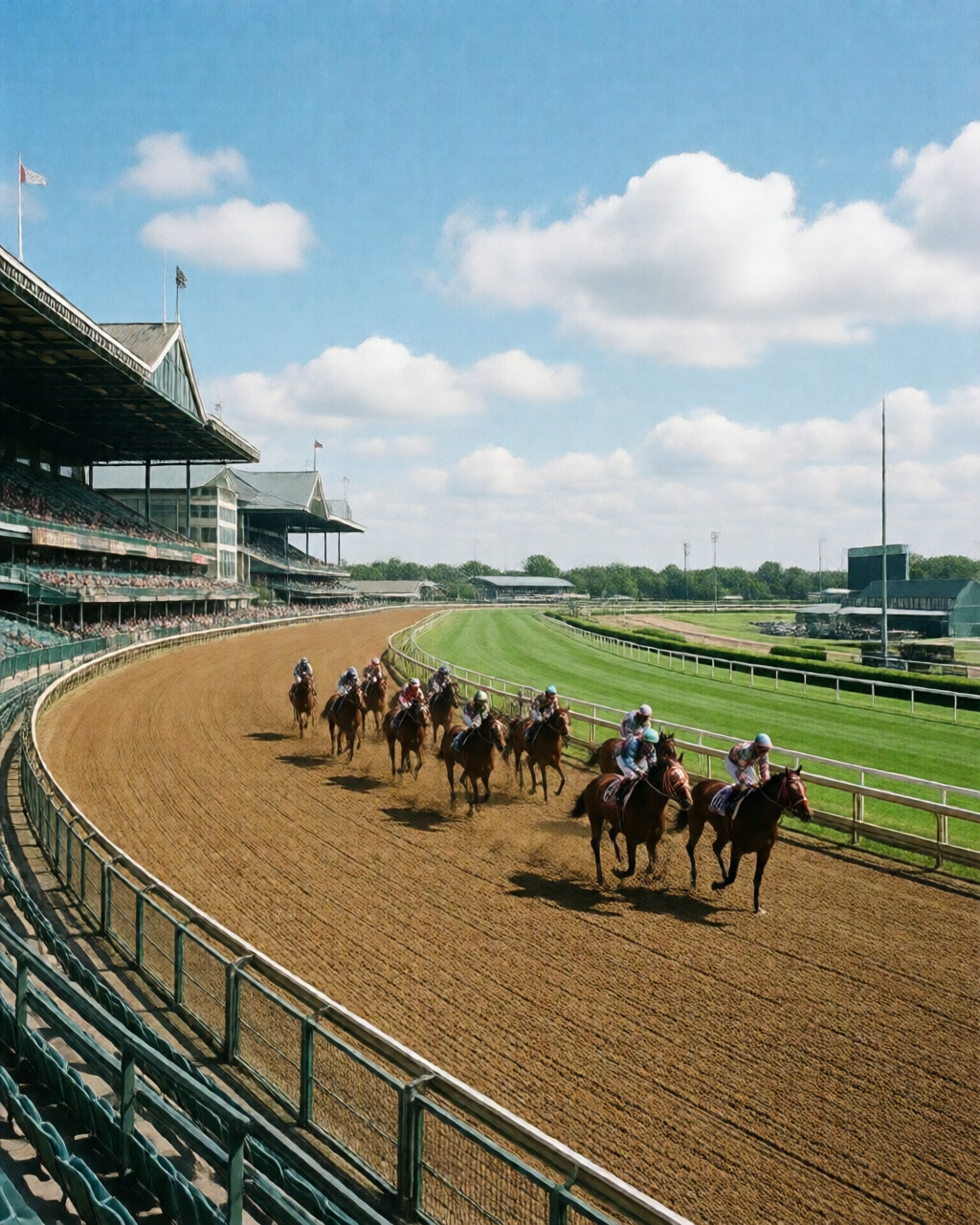 Horse racing scene — 馬場觀察站