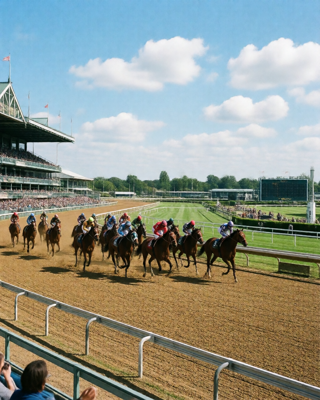 Horse racing scene — 練馬師筆記