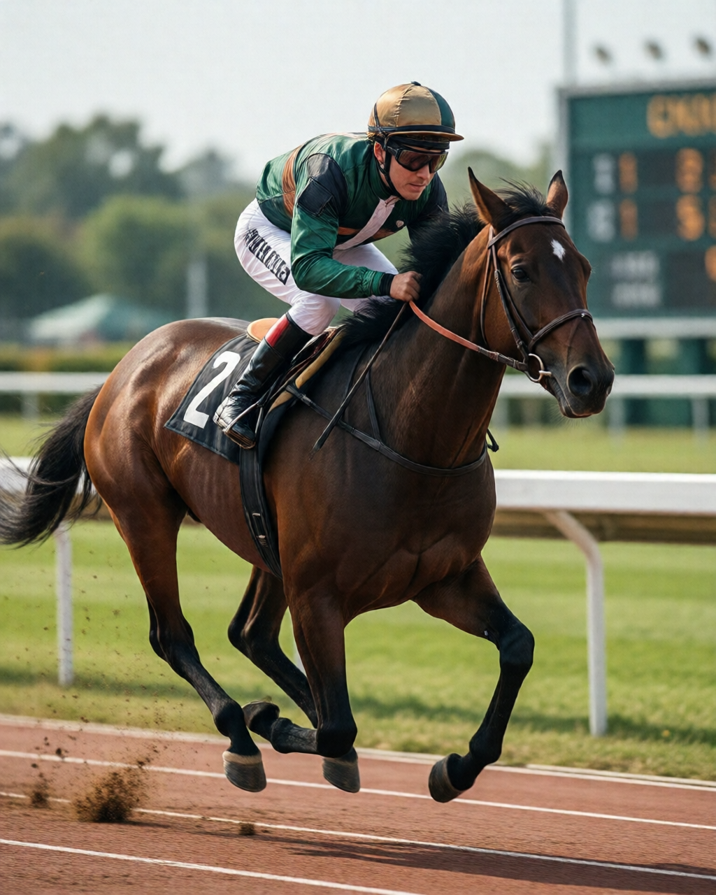 Horse racing scene — 馬場觀察站