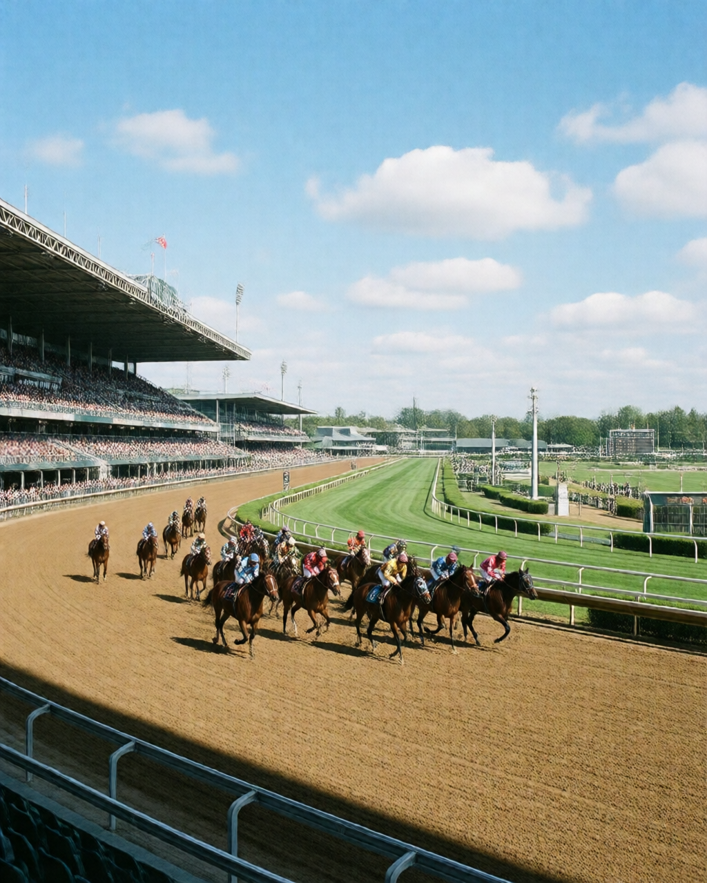 Horse racing scene — 練馬師筆記