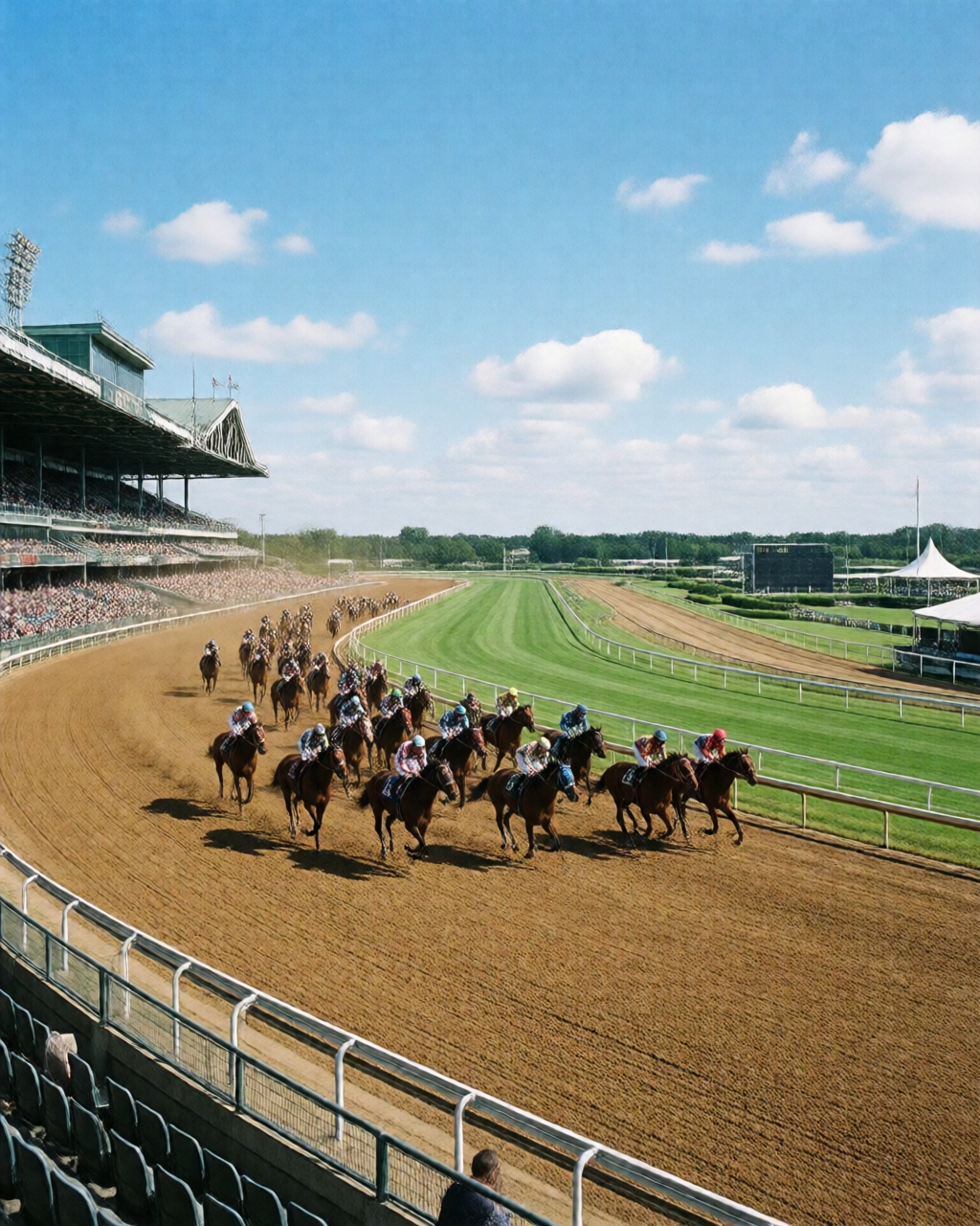 Horse racing scene — 賽事直擊