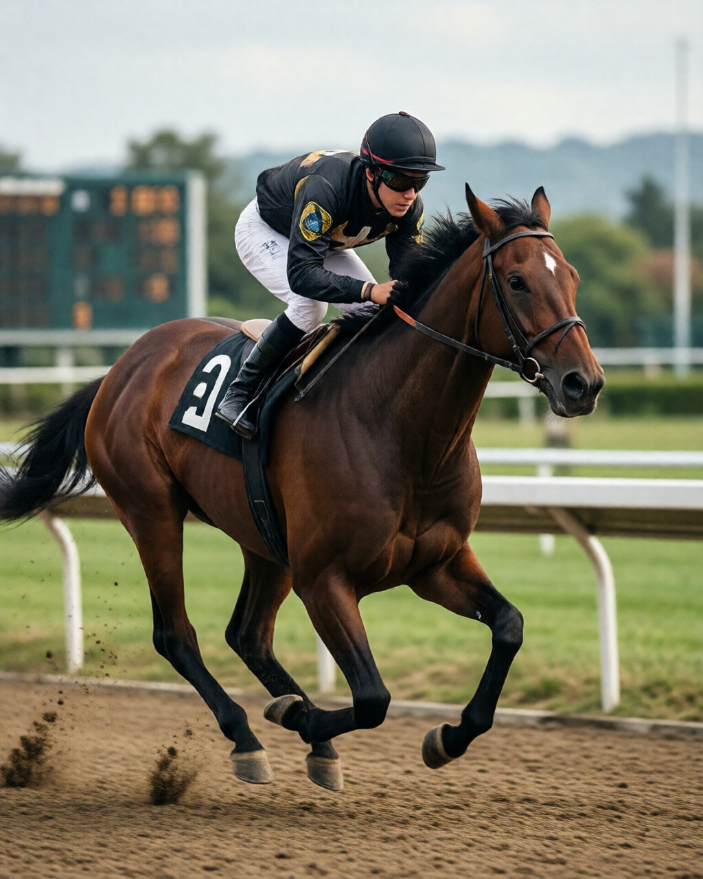 Horse racing scene — 練馬師筆記