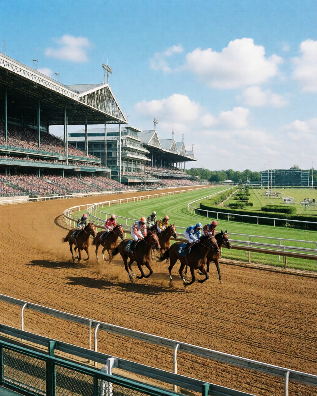 Horse racing scene — 賽事直擊