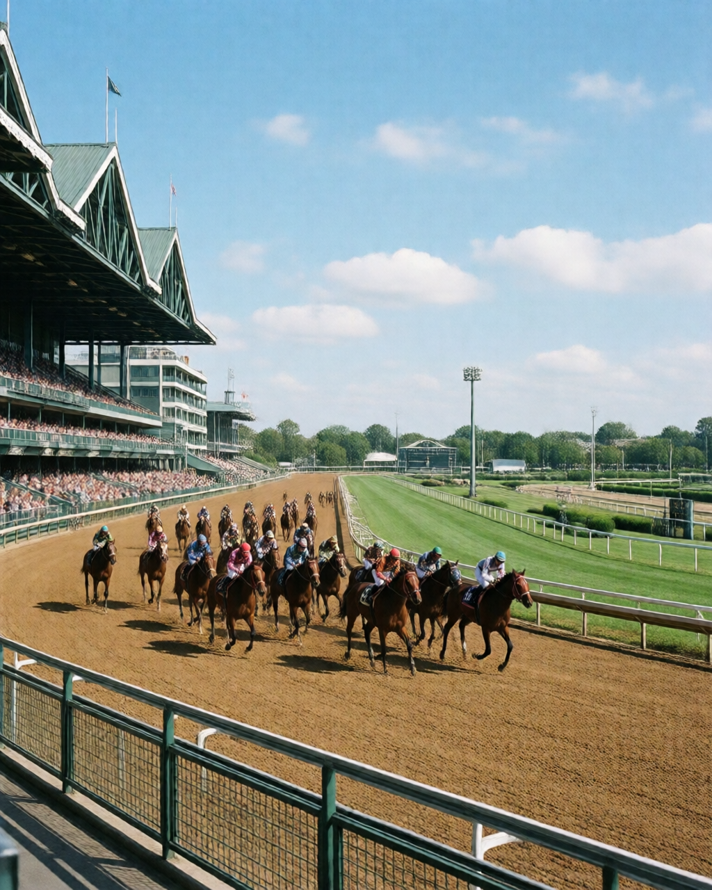 Horse racing scene — 練馬師筆記