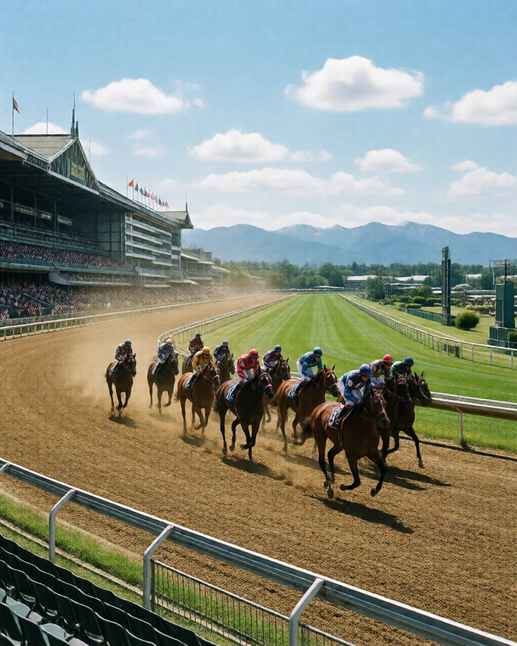 Horse racing scene — 馬場觀察站