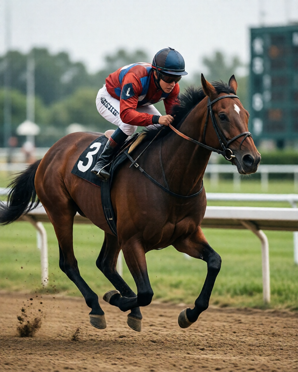 Horse racing scene — 馬場觀察站