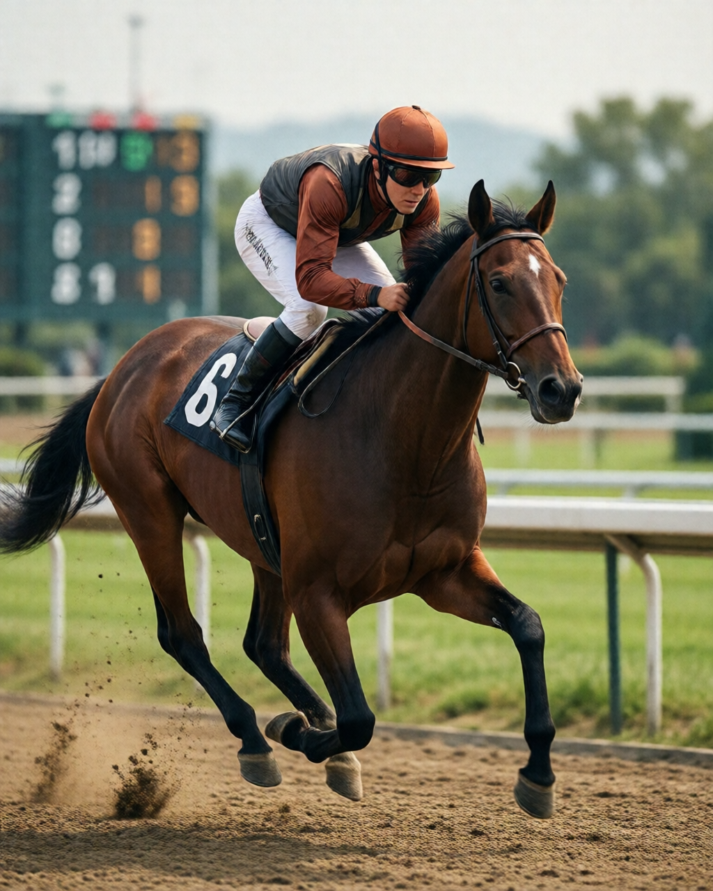 Horse racing scene — 練馬師筆記