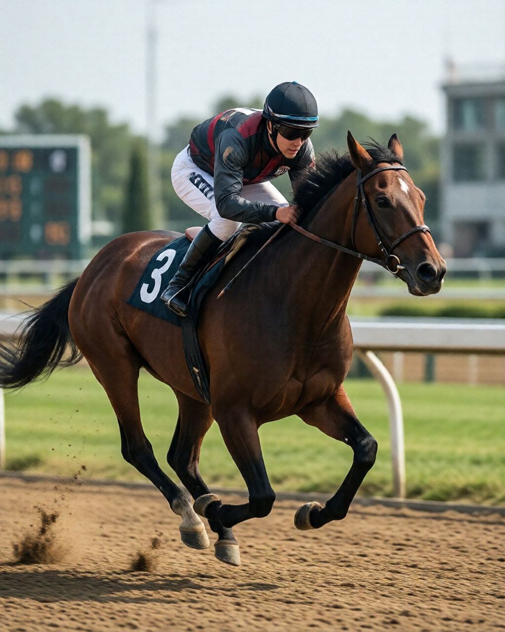 Horse racing scene — 馬場觀察站