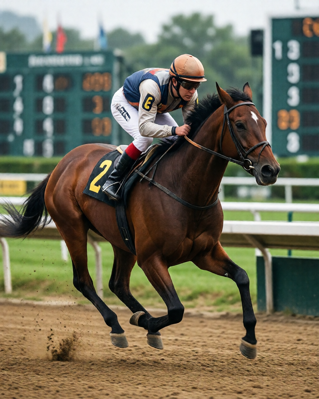 Horse racing scene — 練馬師筆記