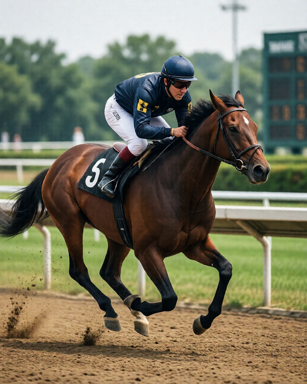 Horse racing scene — 馬場觀察站