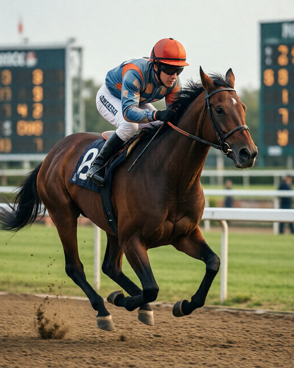 Horse racing scene — 馬場觀察站