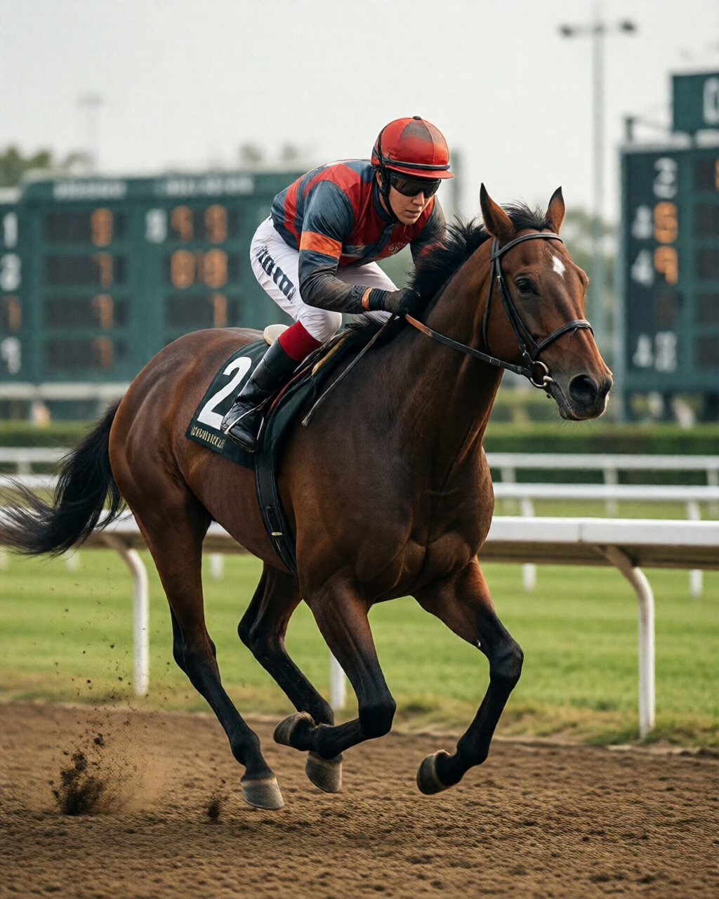 Horse racing scene — 練馬師筆記