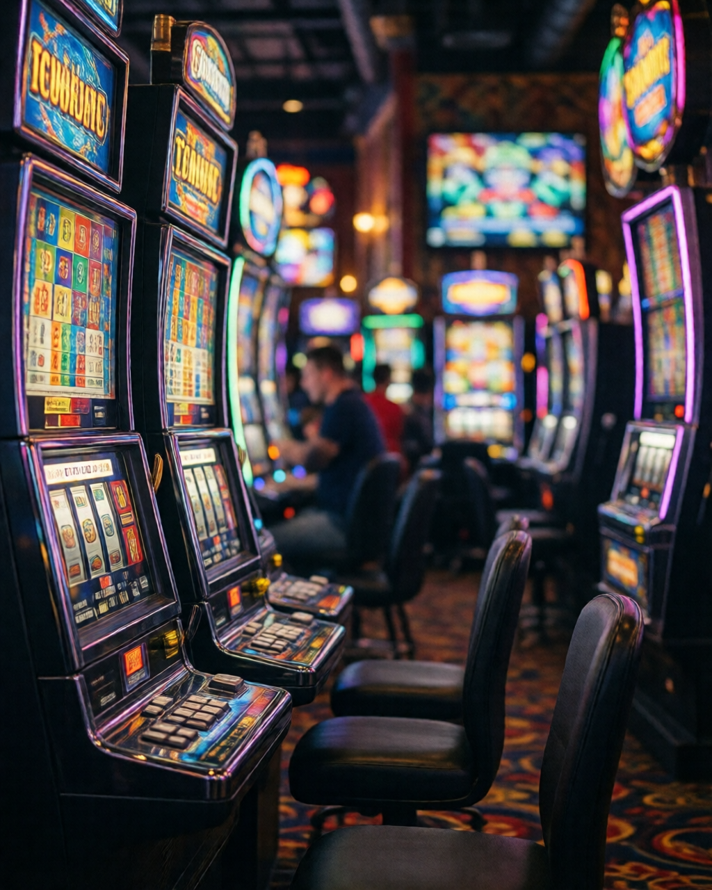 Casino slots ambiance — 老虎機情報誌