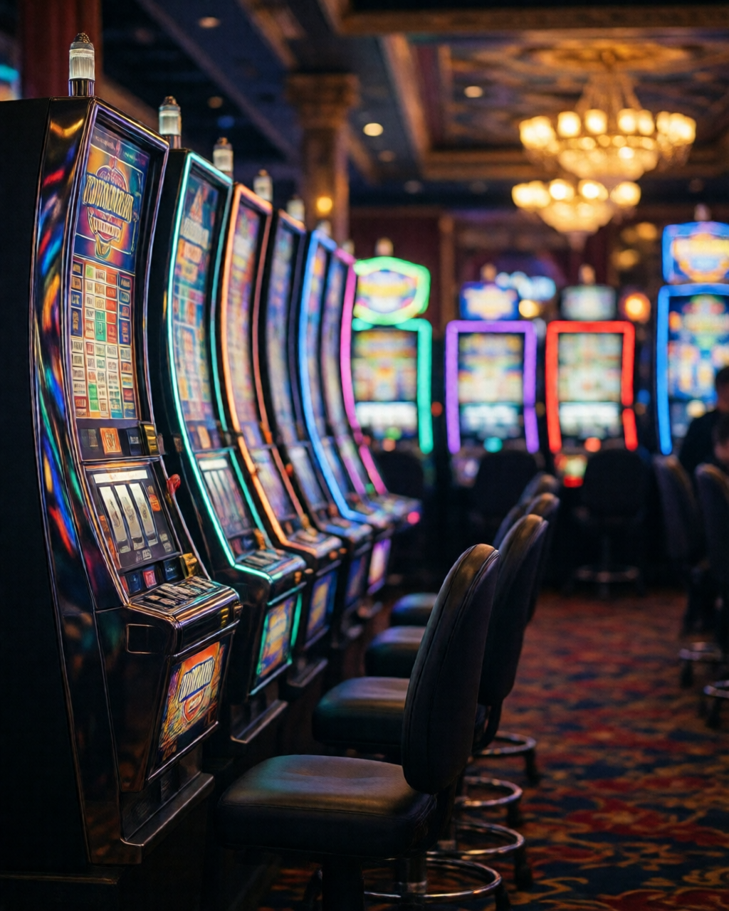 Casino slots ambiance — 老虎機情報誌