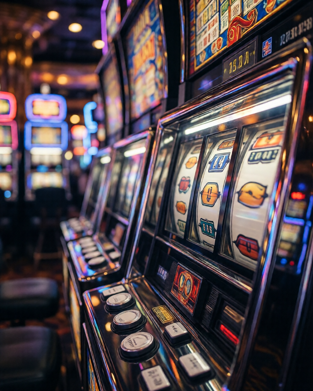 Casino slots ambiance — 戰神攻略誌
