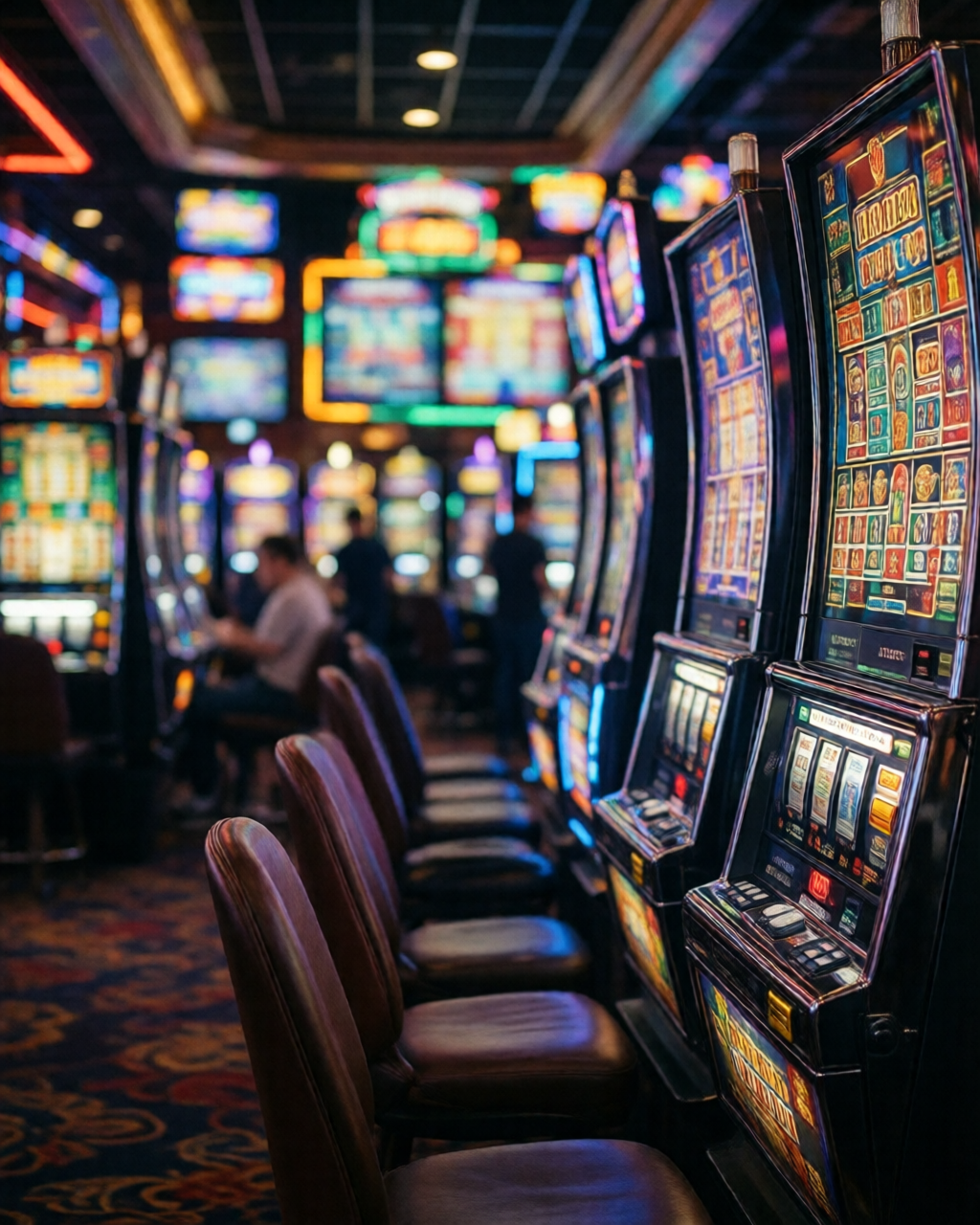 Casino slots ambiance — 老虎機戰報
