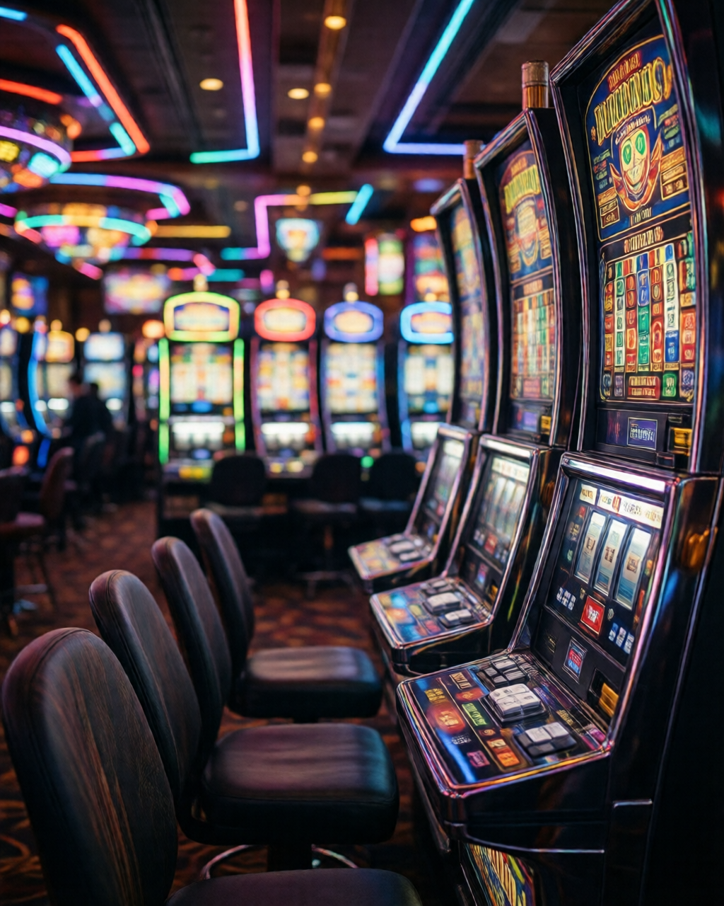 Casino slots ambiance — 娛樂城電玩誌
