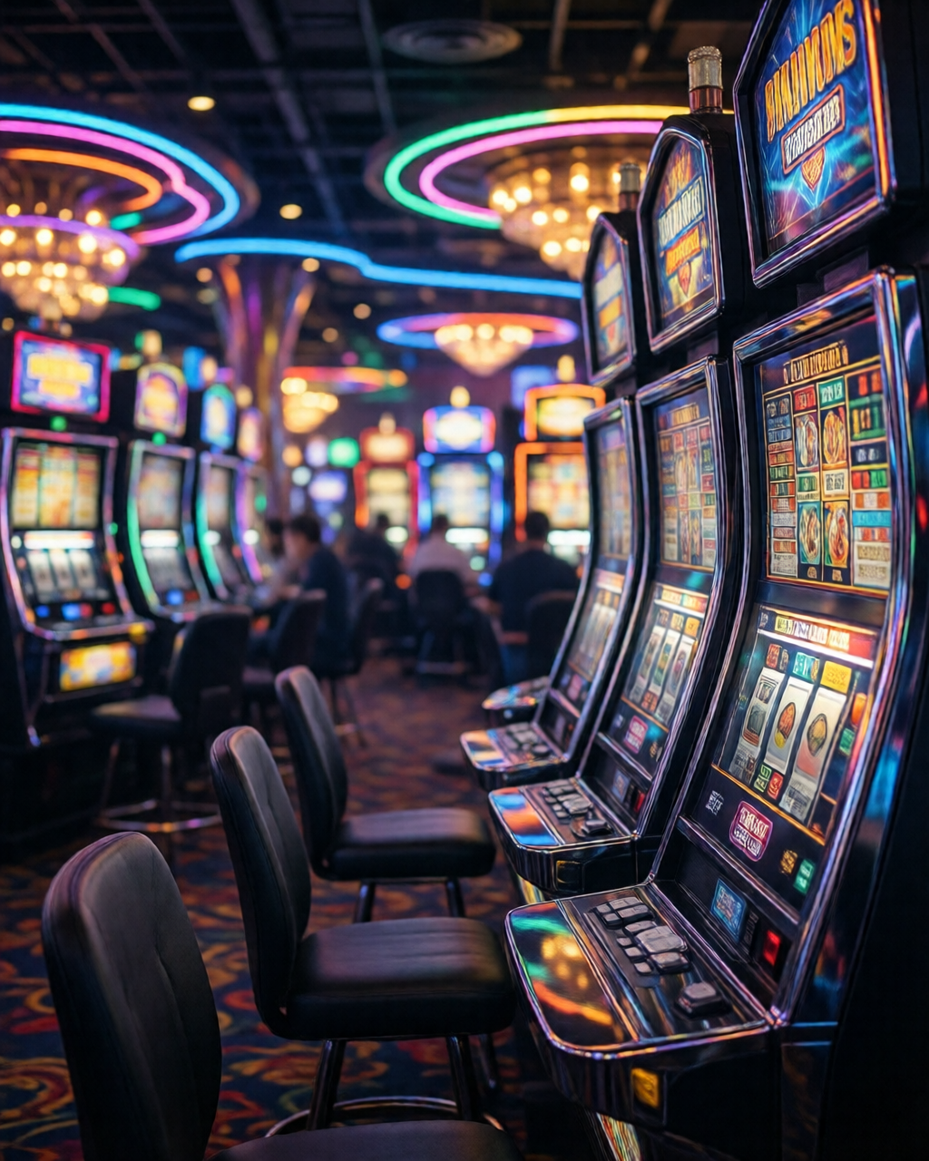 Casino slots ambiance — 戰神攻略誌