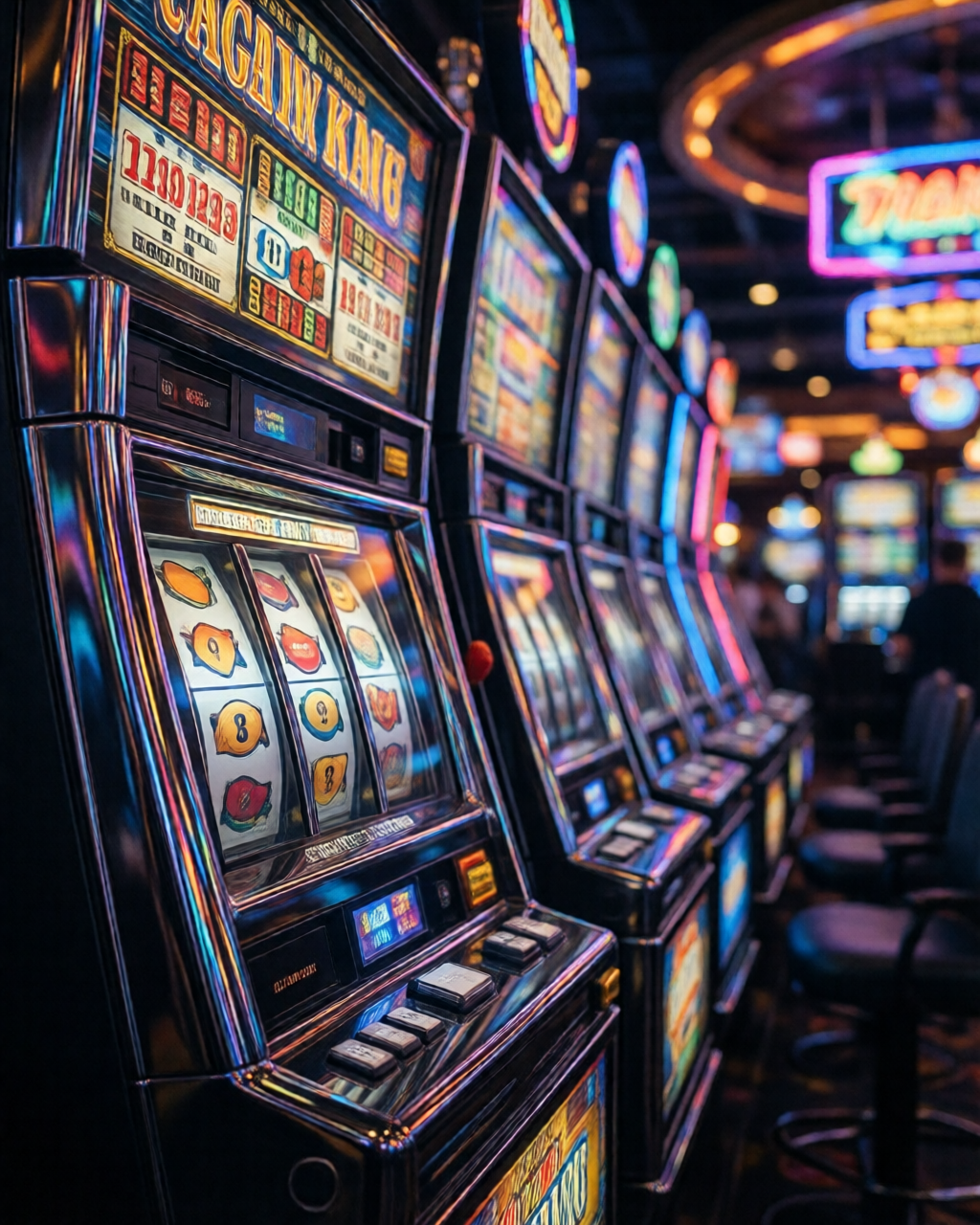 Casino slots ambiance — 老虎機情報誌