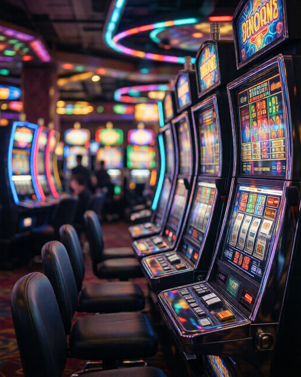 Casino slots ambiance — 戰神攻略誌