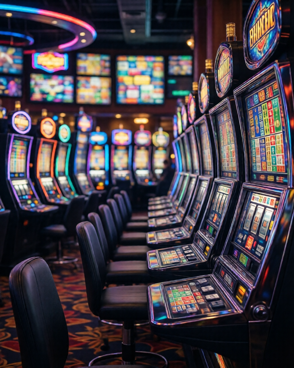 Casino slots ambiance — 娛樂城電玩誌
