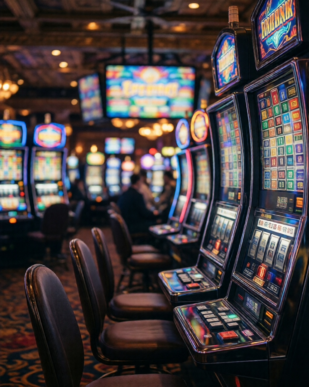 Casino slots ambiance — 戰神攻略誌