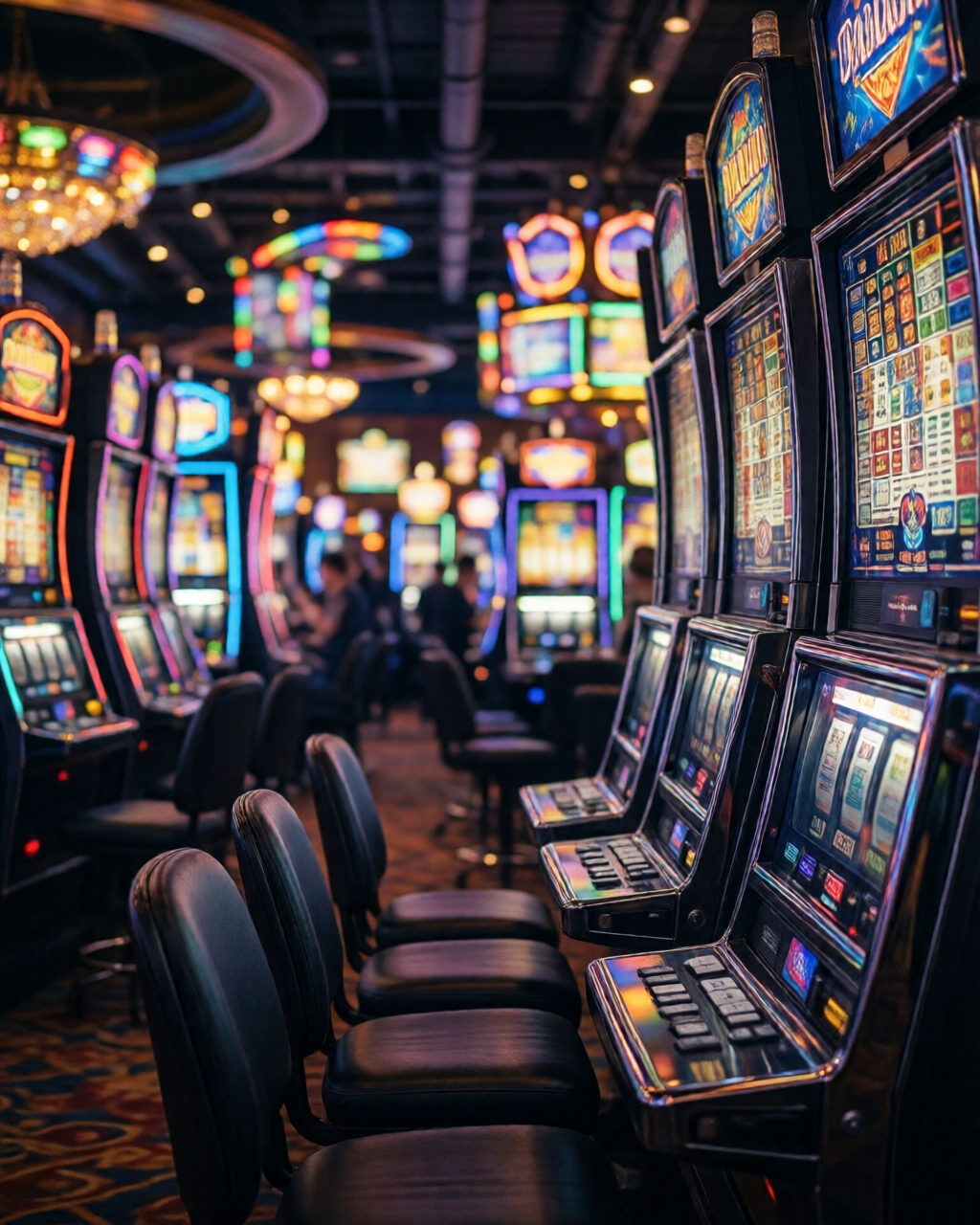 Casino slots ambiance — 老虎機戰報