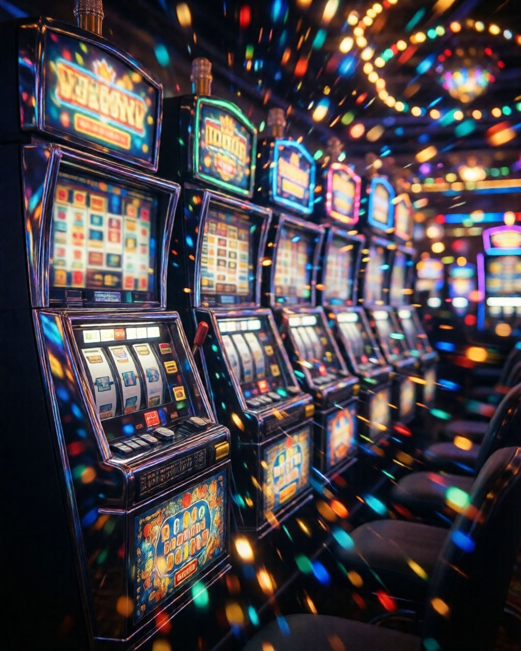 Casino slots ambiance — 戰神攻略誌