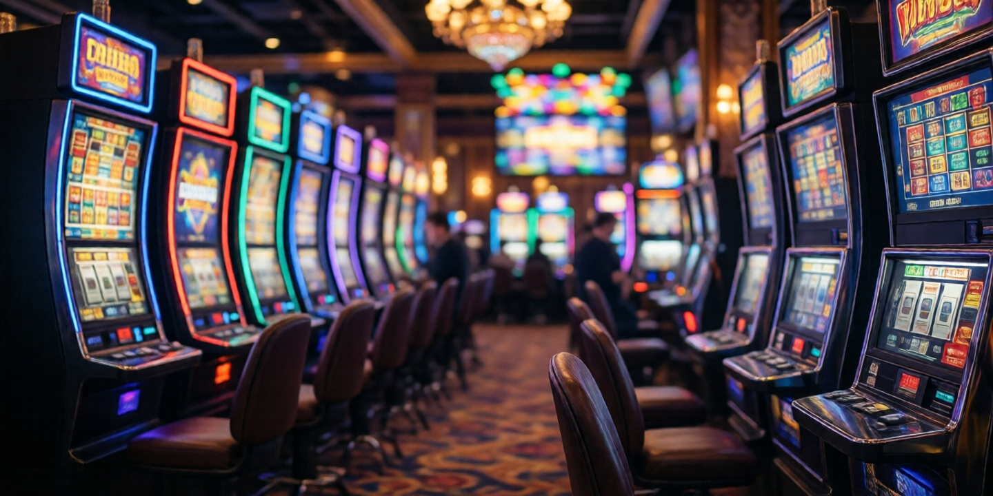 Casino slots ambiance — 娛樂城電玩誌
