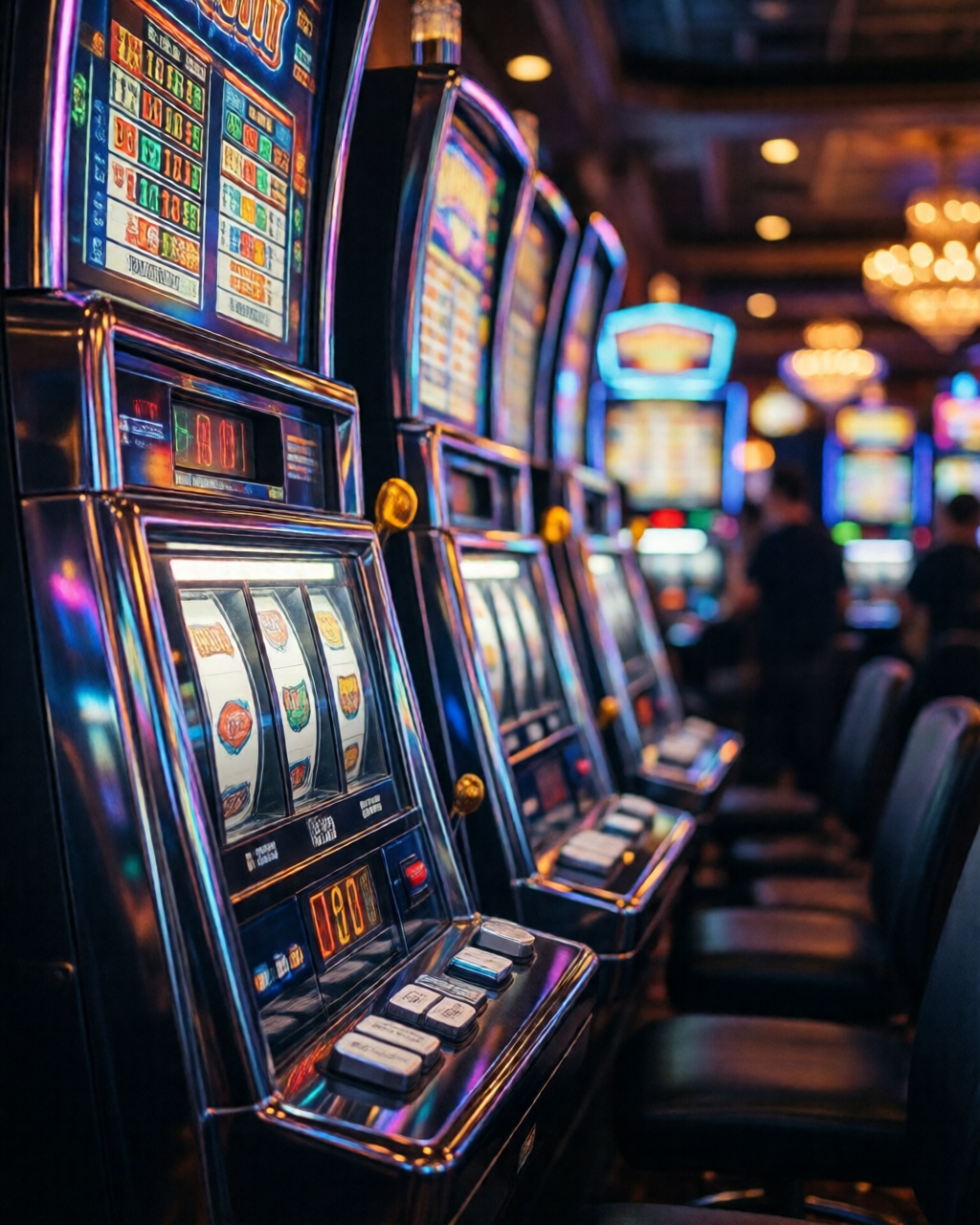 Casino slots ambiance — 老虎機戰報