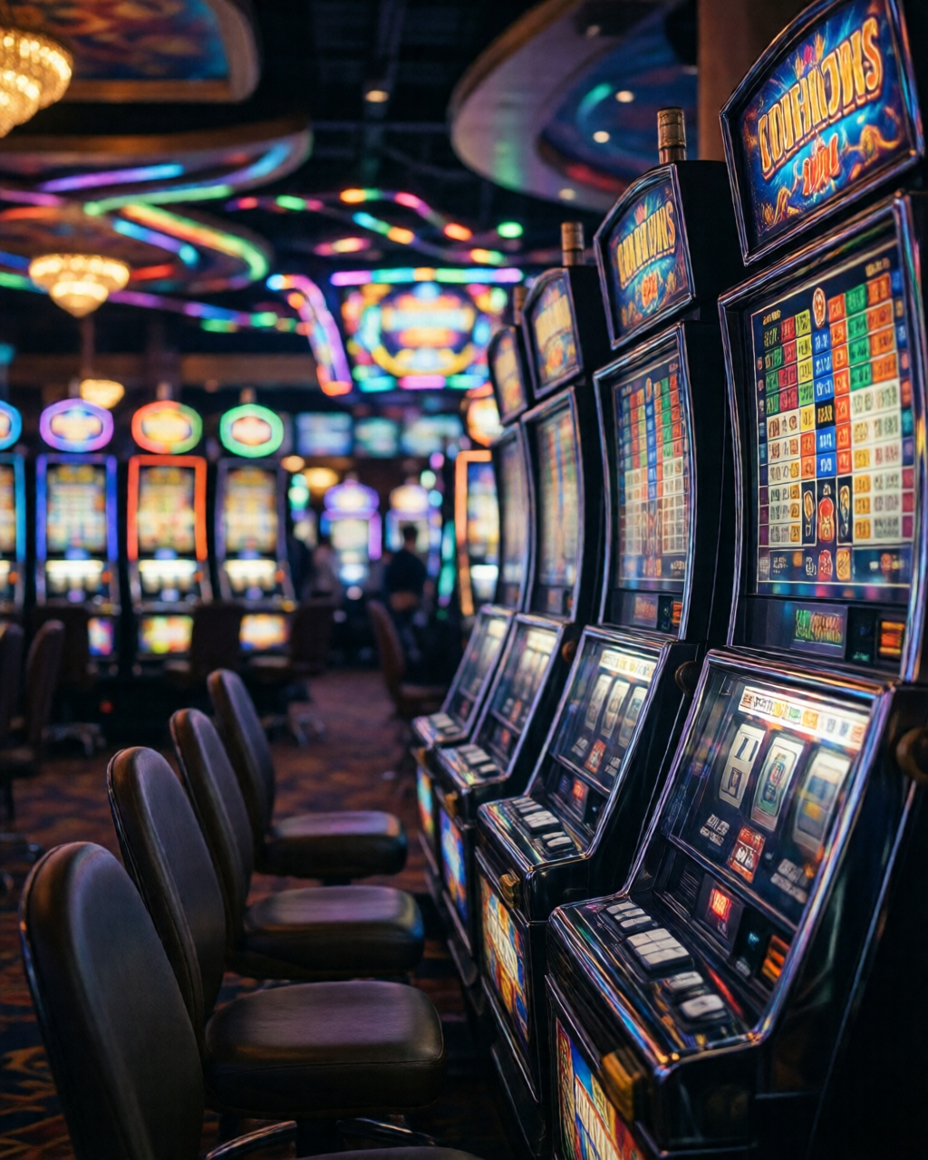 Casino slots ambiance — 老虎機情報誌