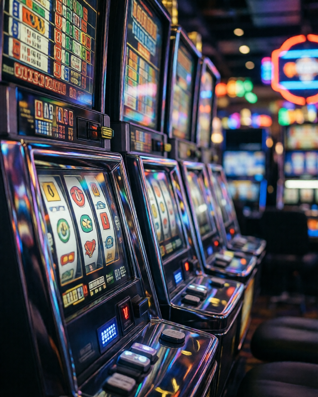 Casino slots ambiance — 戰神攻略誌