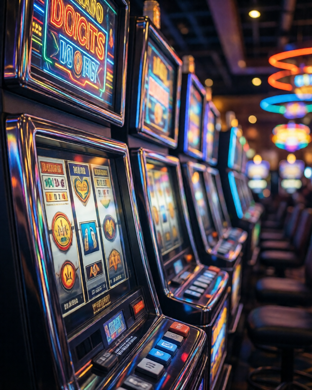 Casino slots ambiance — 戰神攻略誌