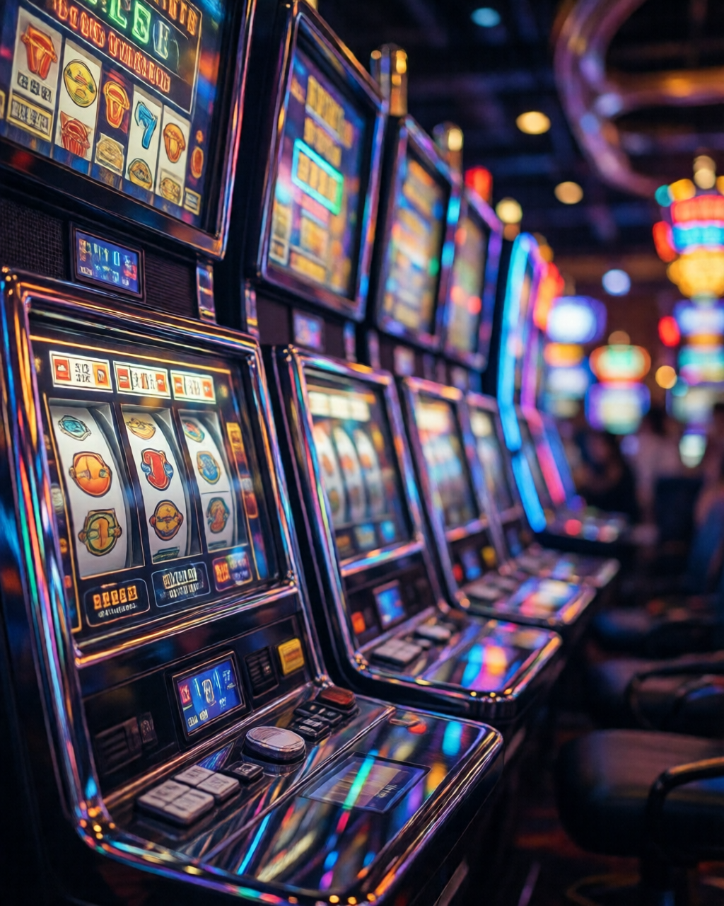 Casino slots ambiance — 老虎機情報誌